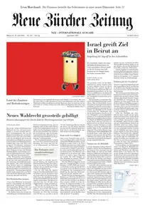 Neue Zürcher Zeitung International - 31 Juli 2024