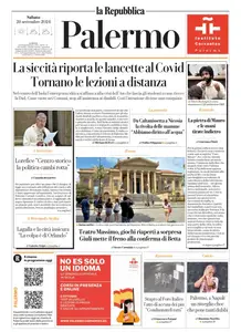 la Repubblica Palermo - 28 Settembre 2024