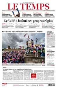 Le Temps - 15 Septembre 2025