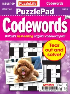 PuzzleLife PuzzlePad Codewords - March 2025