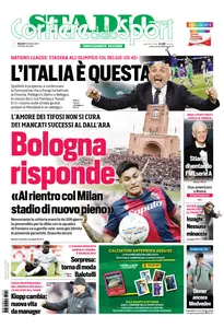 Corriere dello Sport Bologna - 10 Ottobre 2024