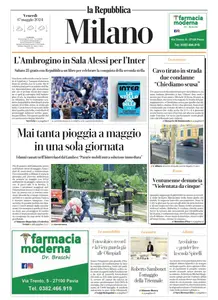 la Repubblica Milano - 17 Maggio 2024
