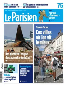 Le Parisien du Lundi 30 Décembre 2024