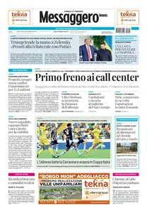 Messaggero Veneto Pordenone - 19 Agosto 2025