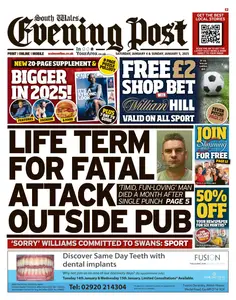 South Wales Evening Post - 4 January 2025