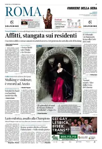 Corriere della Sera Roma - 27 Ottobre 2024