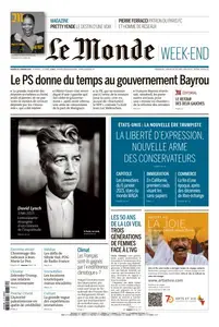 Le Monde du Samedi 18 Janvier 2025