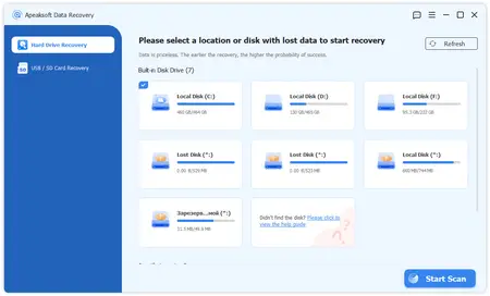Apeaksoft Data Recovery 3.0.32 (x64) Multilingual