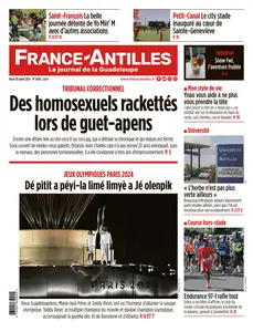 France-Antilles Guadeloupe - 30 Juillet 2024