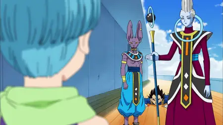 Dragon Ball Super (2015 S01E06 Dont Anger the Destroyer! A Heart Pounding Birthday Party ZR