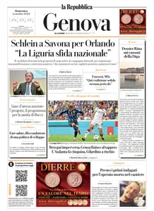 la Repubblica Genova - 6 Ottobre 2024