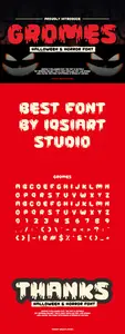Gromes - Blood Font D3F4DG9