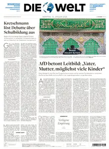 Die Welt - 13 Januar 2025