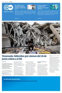Deutsche Welle Edición en español - 14 Julio 2026