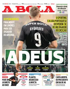 A Bola - 26 Julho 2025