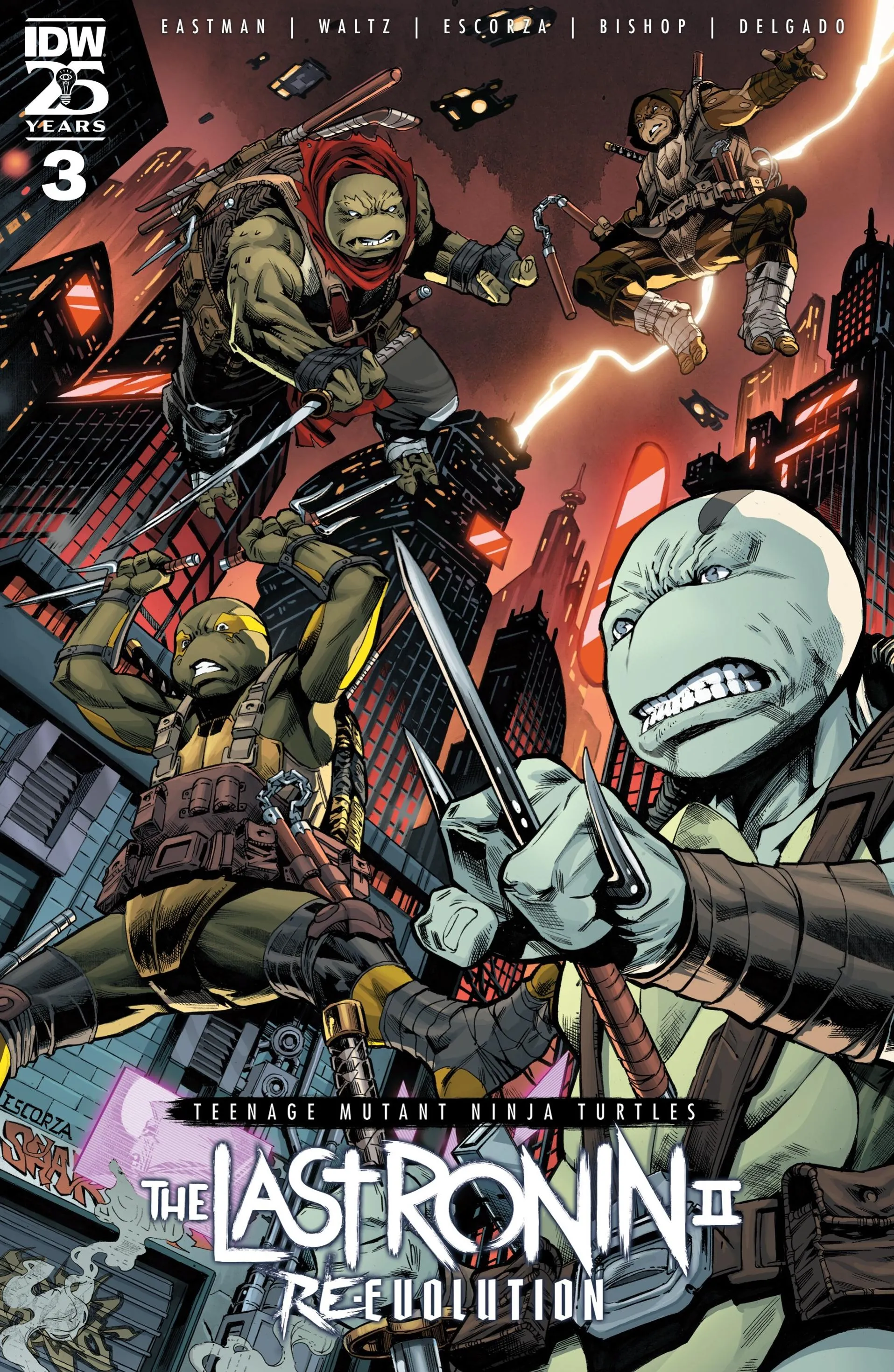 Teenage Mutant Ninja Turtles The Last Ronin II Re Evolution 003 2024 digital Raphael Empire