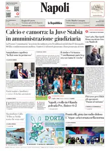 la Repubblica Napoli - 22 Ottobre 2025