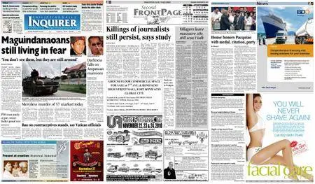 Philippine Daily Inquirer – November 23, 2010