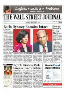 The Wall Street Journal (Europe) September 11 2014