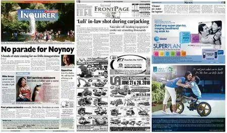 Philippine Daily Inquirer – June 20, 2010