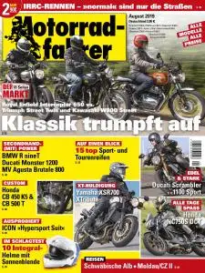 Motorradfahrer - August 2019