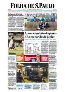 Folha de São Paulo - 24 de fevereiro de 2014 - Segunda