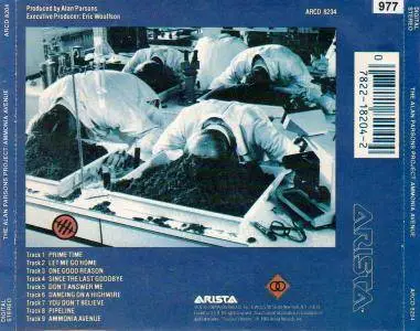 The Alan Parsons Project - Ammonia Avenue (1984) Re-Up