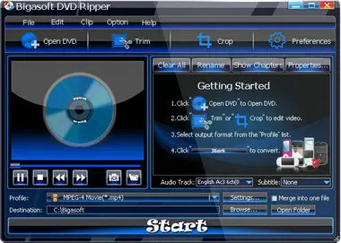 Bigasoft DVD Ripper 1.7.5.4021 