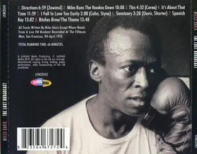 Miles Davis - The Lost Broadcast (1970) {Leftfield}
