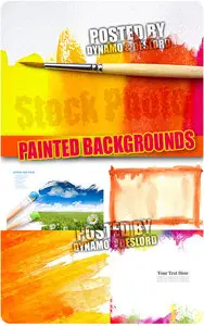 Painted backgrounds - UHQ Stock Photo
