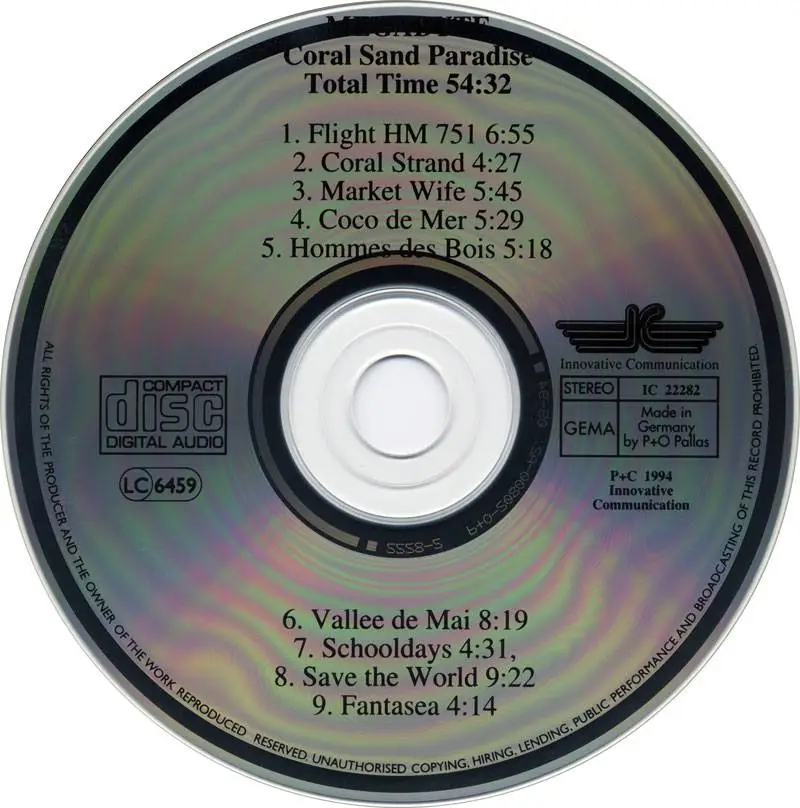 Megabyte - Coral Sand Paradise (1994)