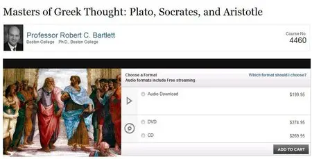 Masters of Greek Thought: Plato, Socrates, and Aristotle [repost]
