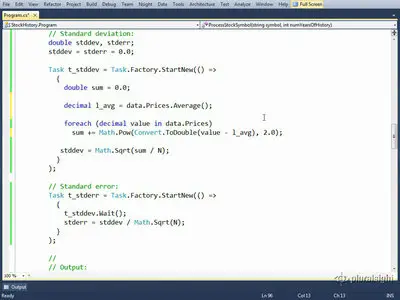 Pluralsight - Introduction to Async and Parallel Programming in .NET 4 [repost]