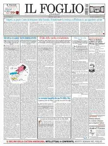 Il Foglio - 2 Settembre 2016