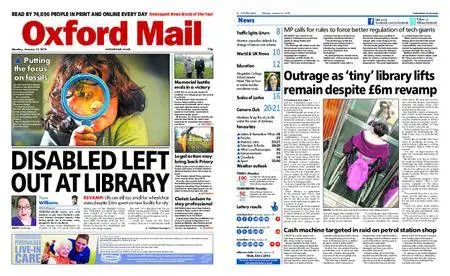 Oxford Mail – January 15, 2018