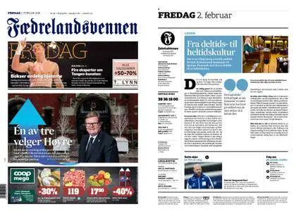 Fædrelandsvennen – 02. februar 2018