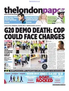 The London Paper 8 April 2009