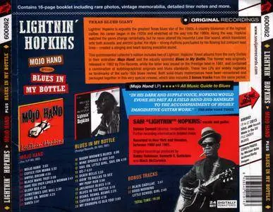 Lightnin' Hopkins - Mojo Hand plus Blues In My Bottle (2015) {Soul Jam Records 600862 Remastered and Expanded rec 1960-1961}