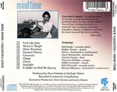Dave Valentin – Mind Time (1987)