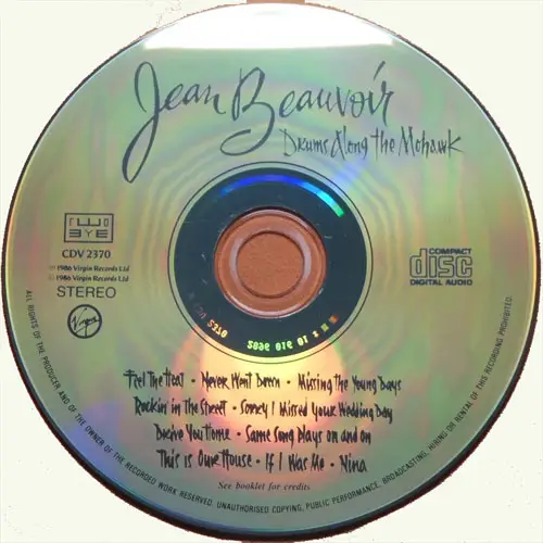 Jean Beauvoir Drums Along The Mohawk (1986) {Virgin UK} / AvaxHome