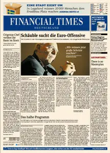 Financial Times Deutschland vom 17 Oktober 2012