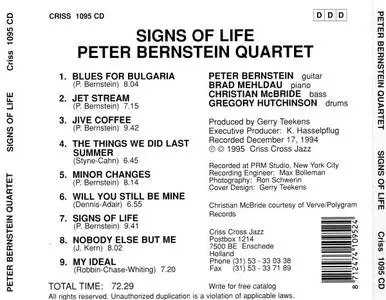 Peter Bernstein Quartet - Signs Of Life (1995) {Criss Cross Jazz}