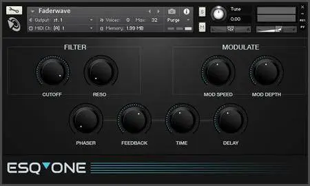 Puremagnetik Esqone Ensoniq ESQ-1 KONTAKT