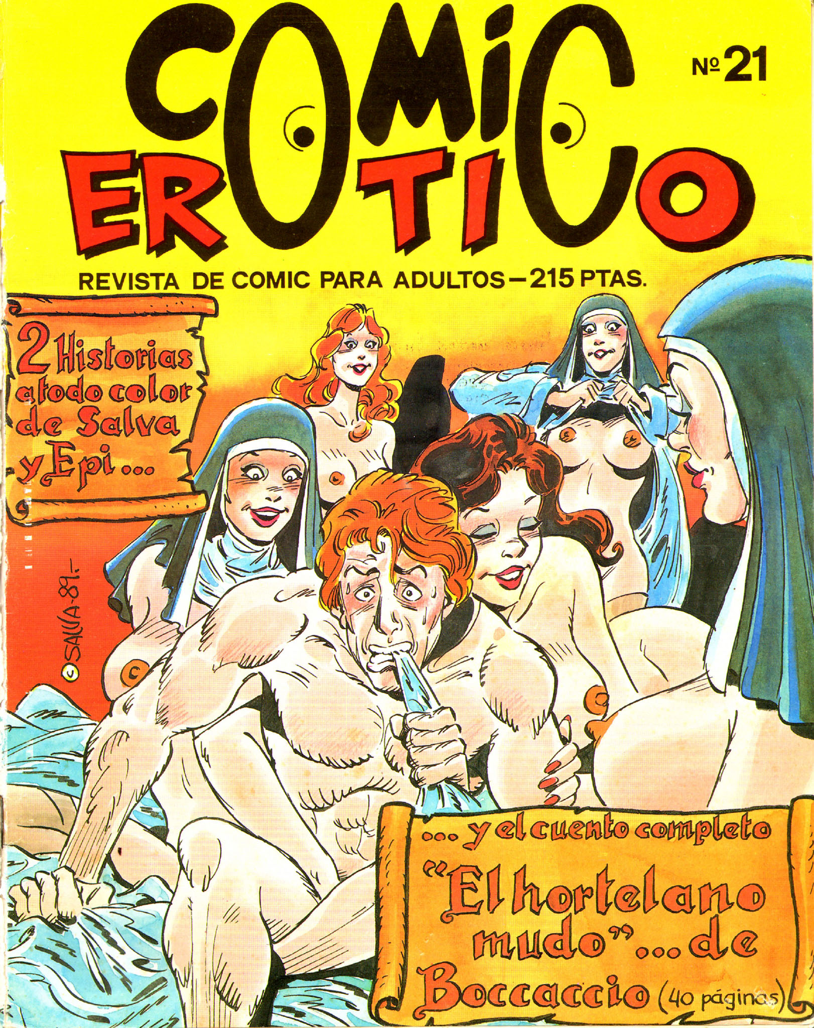 Comic erótico #21.