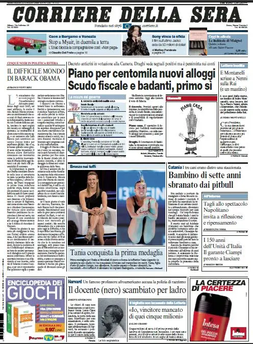 Il Corriere della Sera (22-07-09)