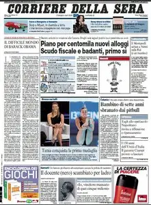 Il Corriere della Sera (22-07-09)