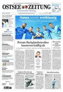 Ostsee Zeitung Greifswalder Zeitung - 17. August 2018
