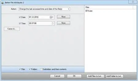 Better File Attributes 2.09
