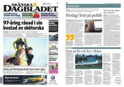 Skånska Dagbladet – 14 november 2017
