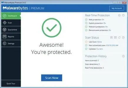 Malwarebytes Premium 3.6.1.2711 Multilingual